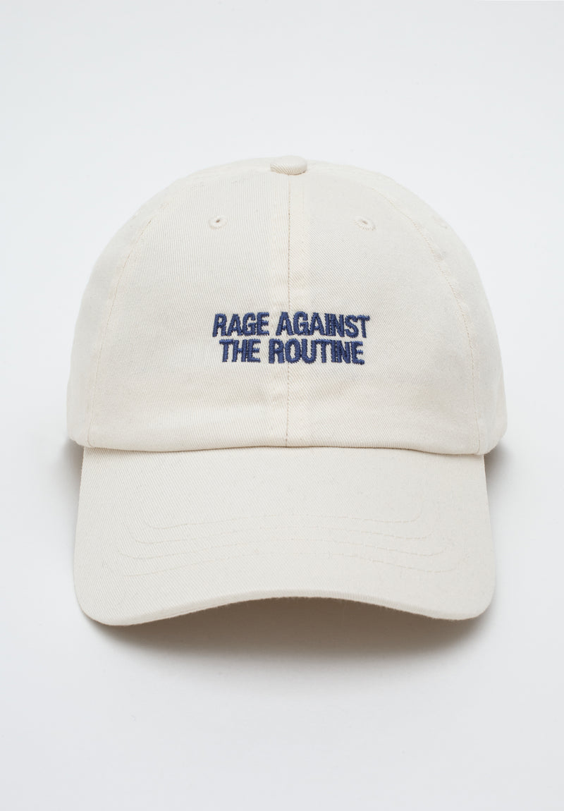 Rage Against The Routine Cap - White - Skipper Blue