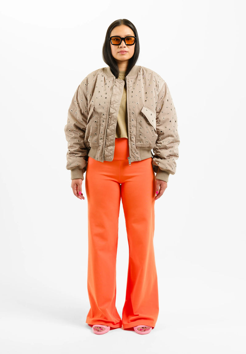 Posh Wide Leg Pants - Nasturtium Orange